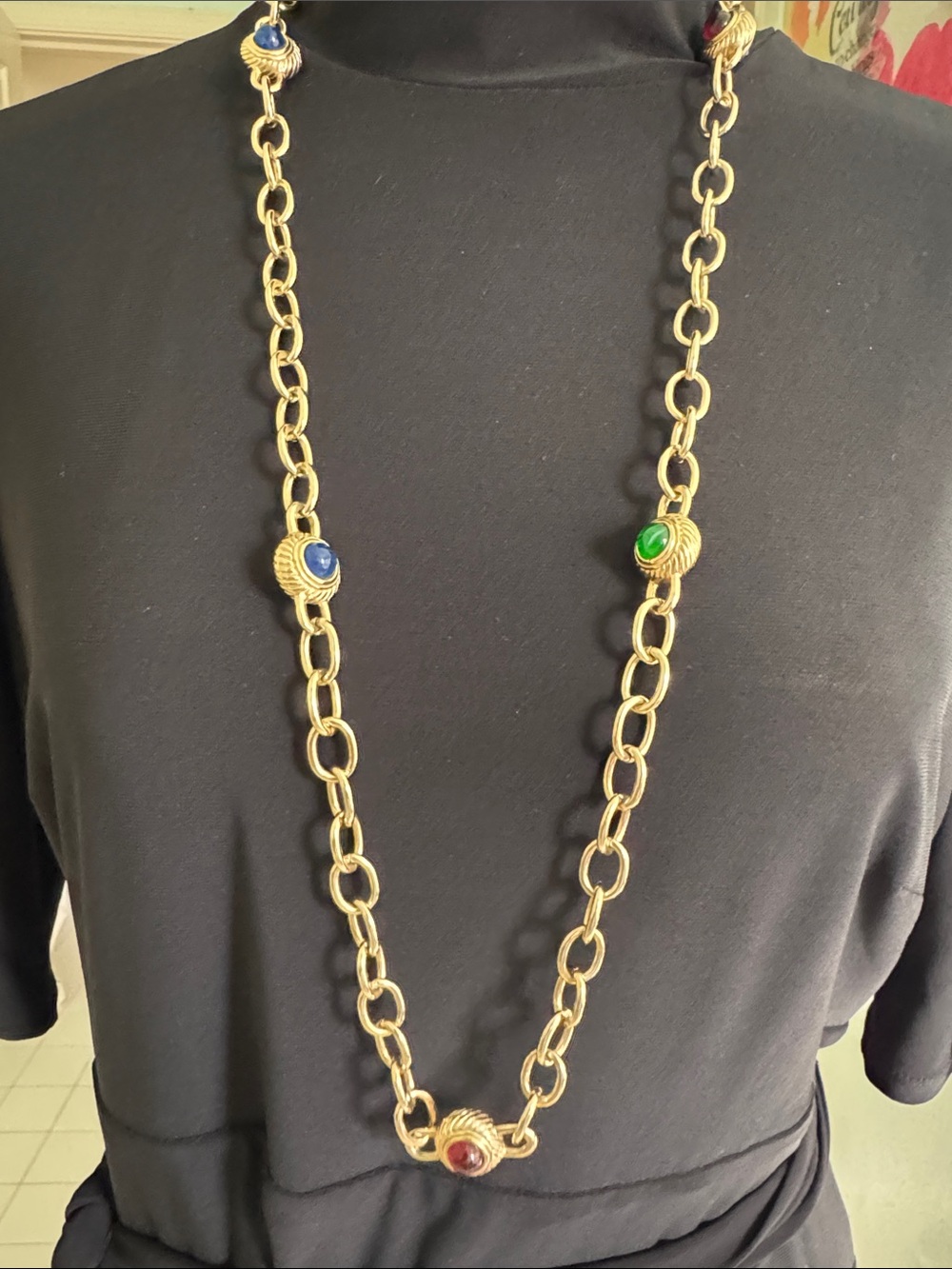 Gold Chunky Chain Mogul Necklace